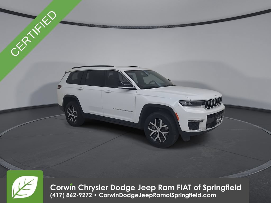 Used 2025 Jeep Grand Cherokee L Limited w/ Trailer Tow Package AWD/4WD image 3