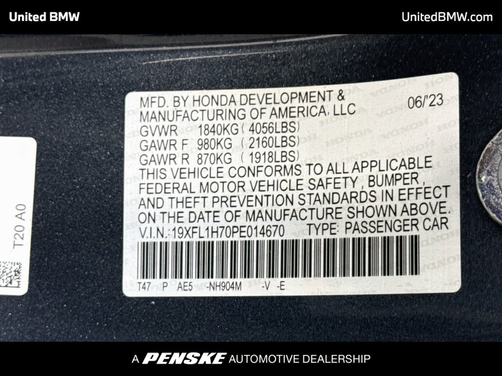 Used 2023 Honda Civic EX-L image 21
