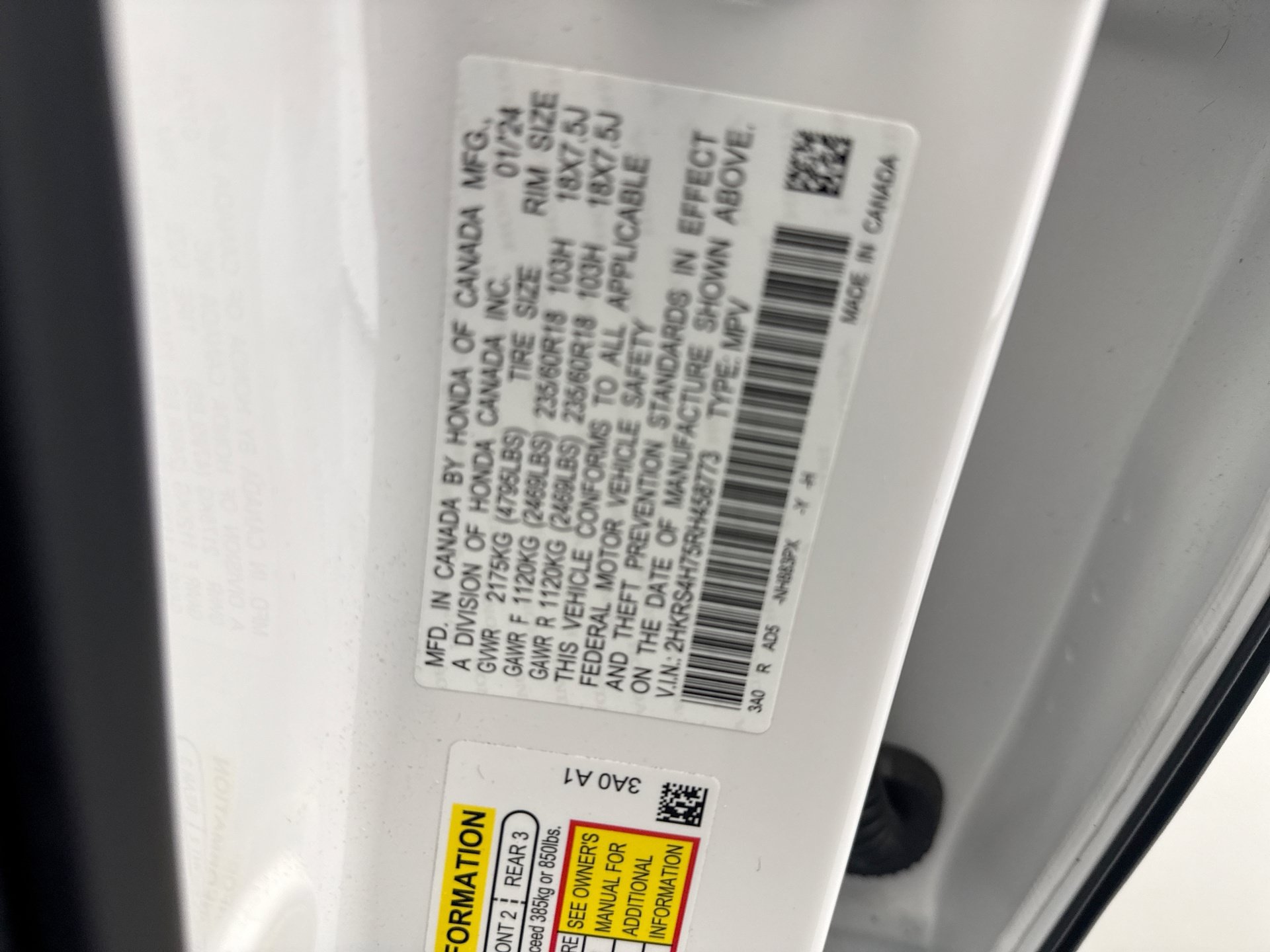 Used 2024 Honda CR-V EX-L image 10