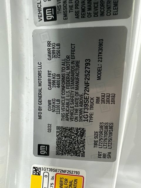Used 2022 GMC Sierra 3500 Pro w/ Convenience Package AWD/4WD image 27