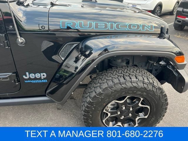 Used 2021 Jeep Wrangler Unlimited Rubicon 4xe w/ Cold Weather Group AWD/4WD image 10