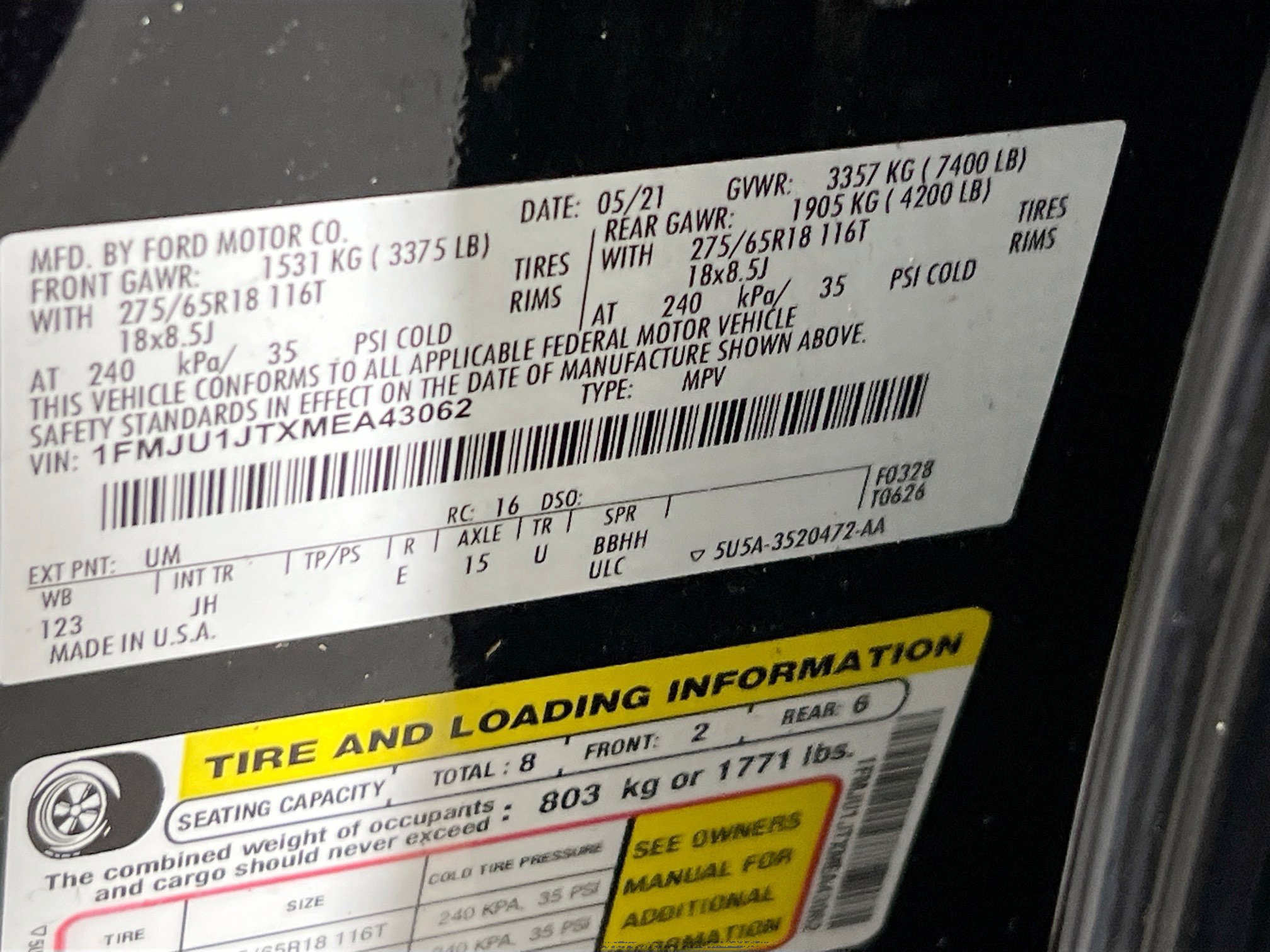 Used 2021 Ford Expedition XLT AWD/4WD image 30
