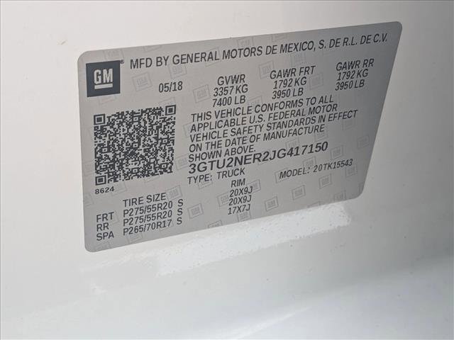 Used 2018 GMC Sierra 1500 SLT AWD/4WD image 23