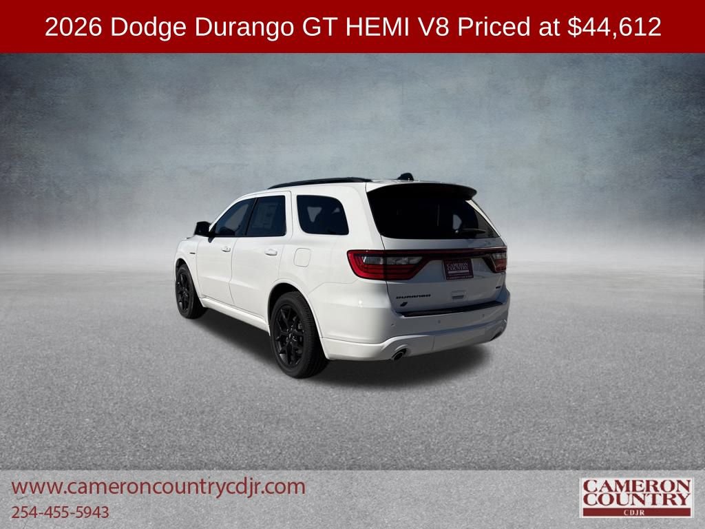 New 2026 Dodge Durango GT w/ Blacktop Package image 5