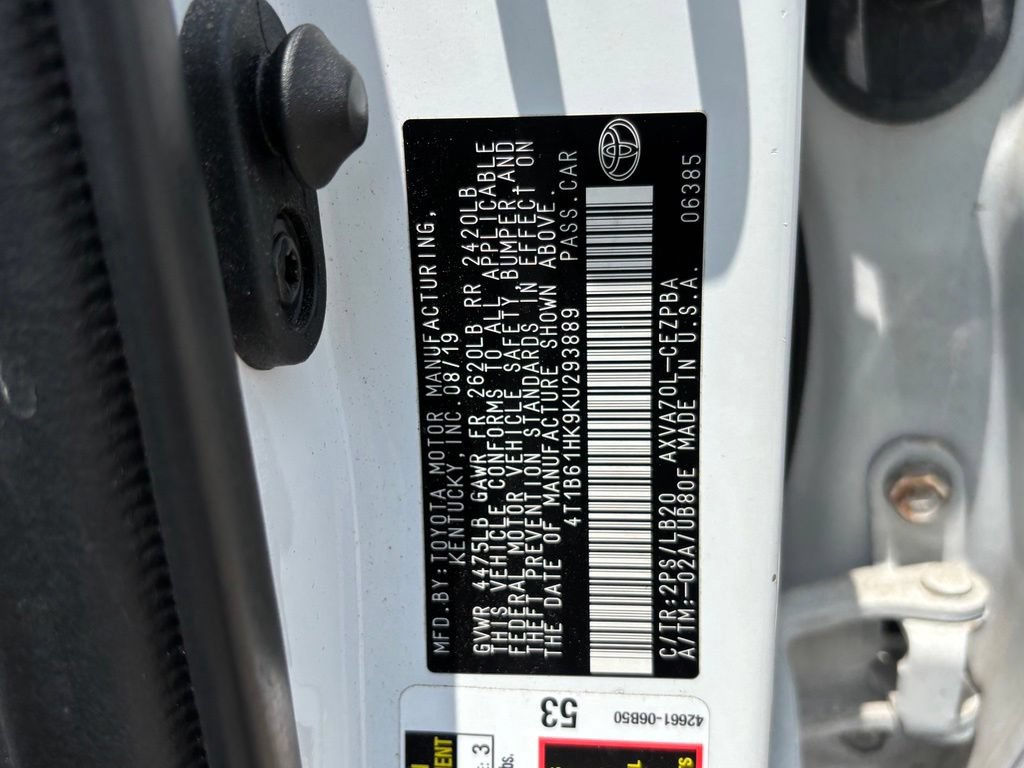 Used 2019 Toyota Camry XSE FWD image 13