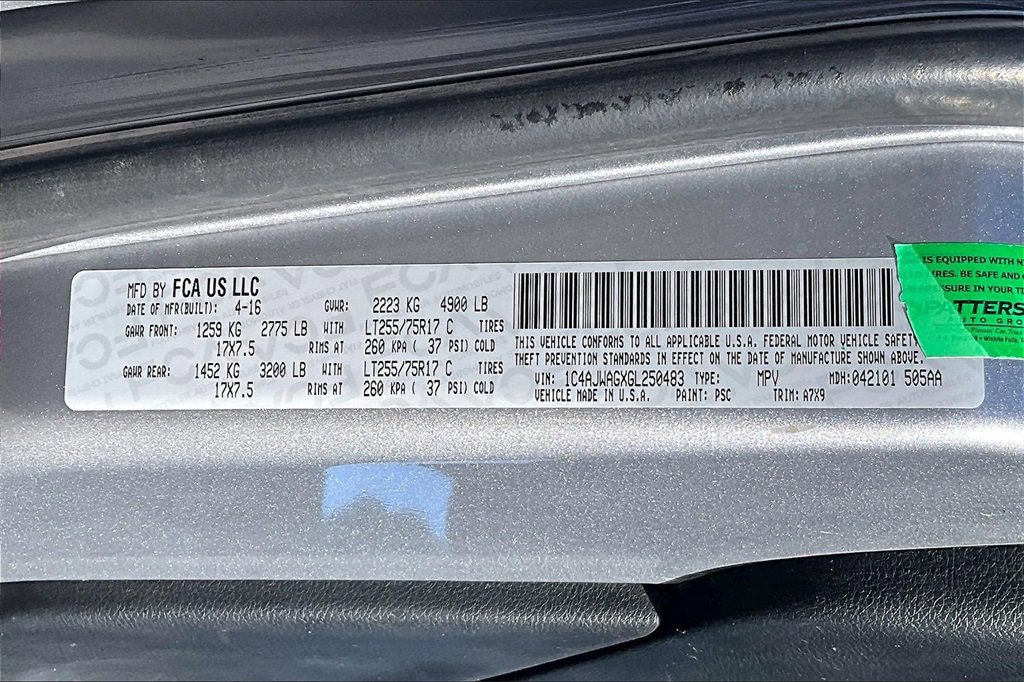 Used 2016 Jeep Wrangler Willys Wheeler image 30