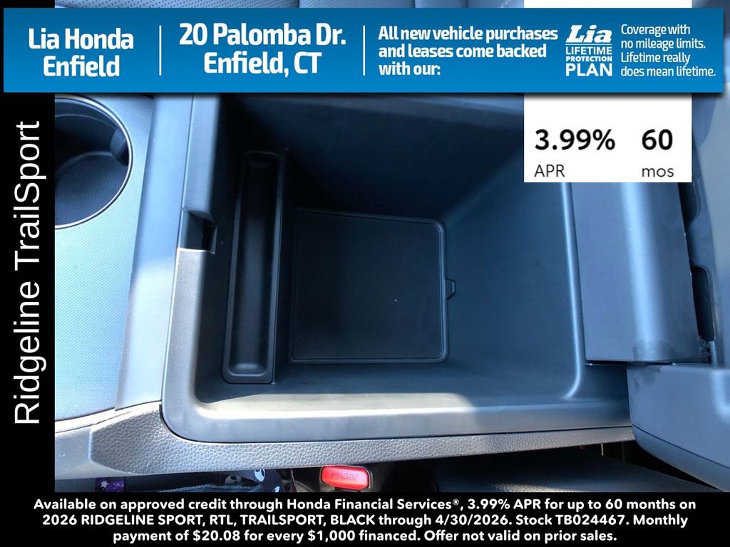 New 2026 Honda Ridgeline TrailSport image 22