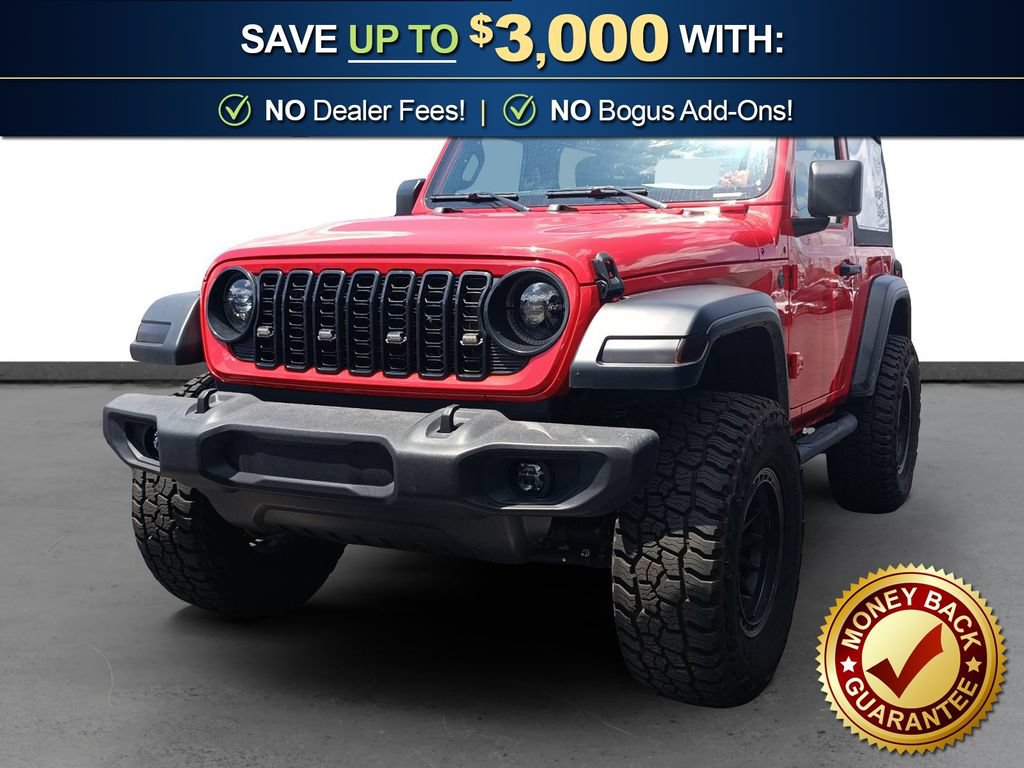 Used 2025 Jeep Wrangler Sport AWD/4WD image 1