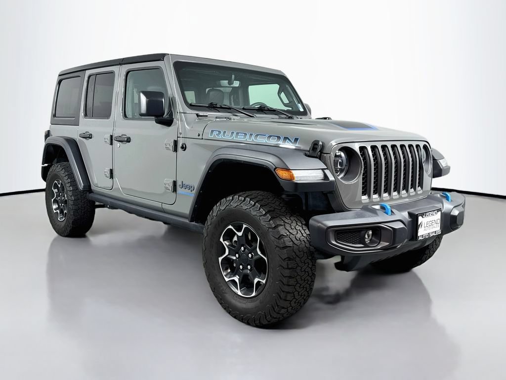 Used 2023 Jeep Wrangler Unlimited Rubicon 4xe w/ Cold Weather Group AWD/4WD image 4