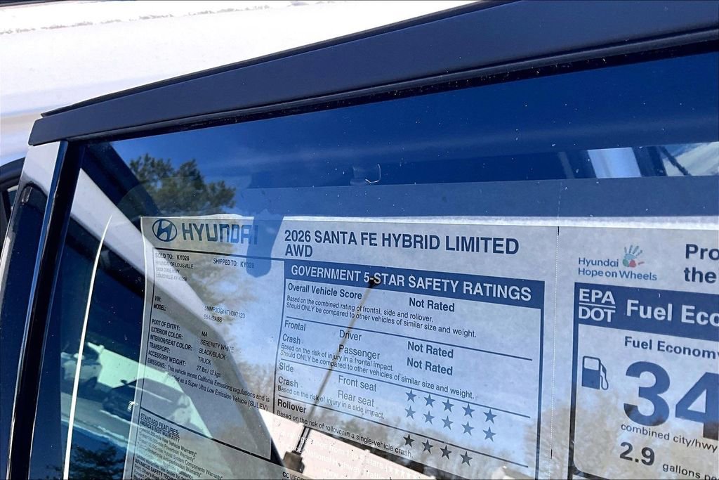 New 2026 Hyundai Santa Fe Limited AWD/4WD image 14
