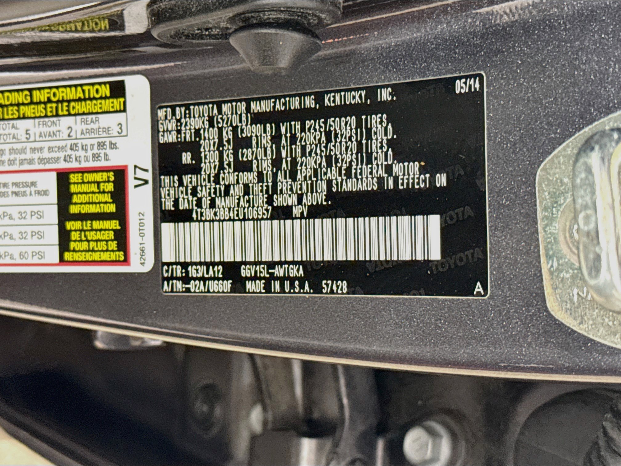 Used 2014 Toyota Venza Limited w/ Tow Prep Package AWD/4WD image 33
