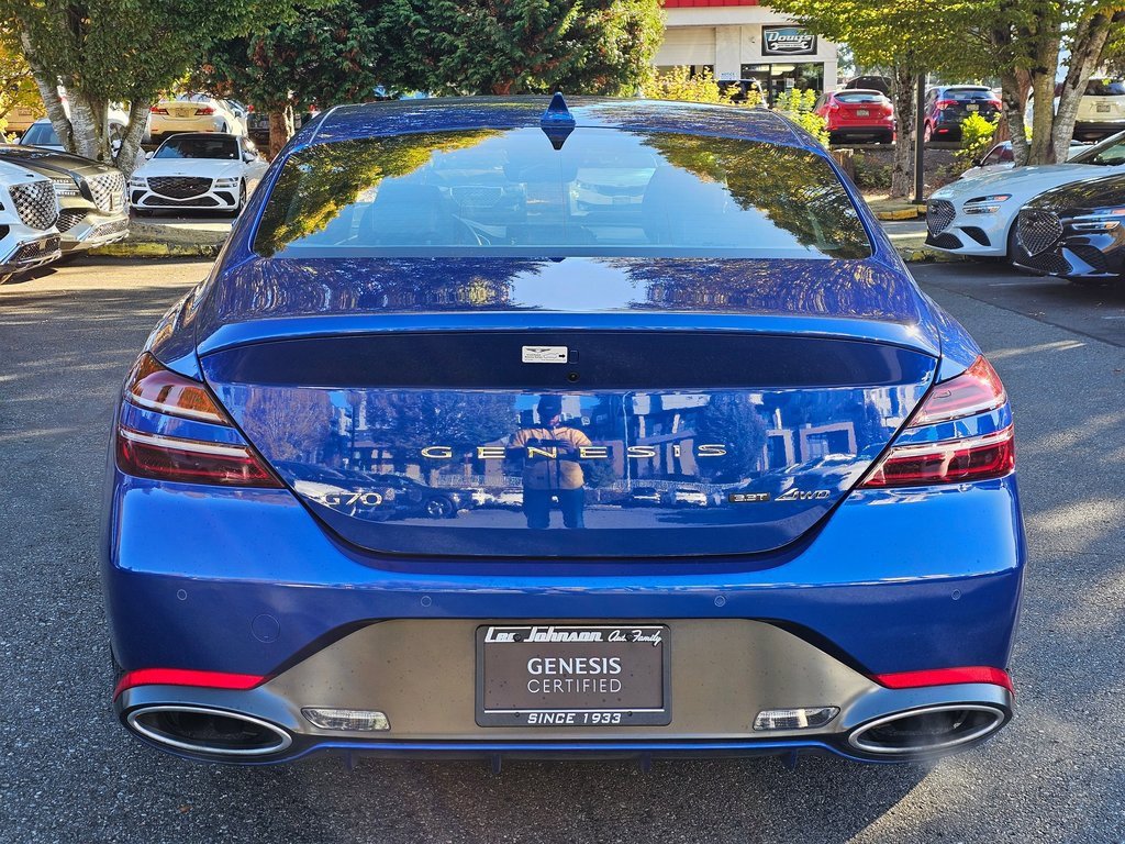 Used 2025 Genesis G70 3.3T Advanced w/ Sport Prestige Package image 6