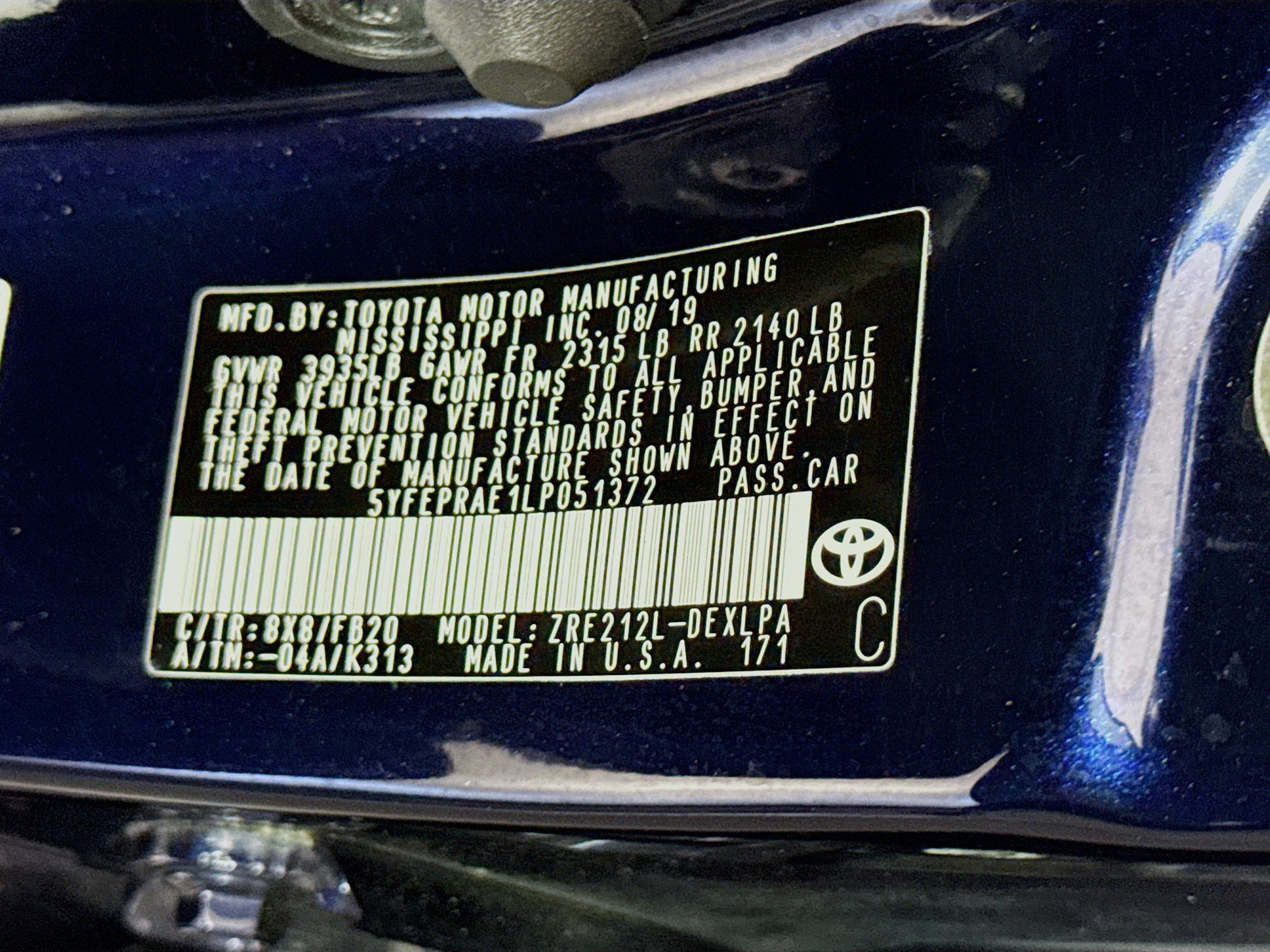 Used 2020 Toyota Corolla LE FWD image 39