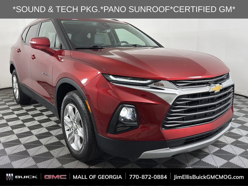 Certified 2022 Chevrolet Blazer LT w/ Sound & Technology Package