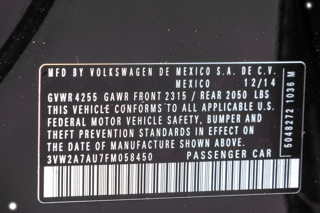 Used 2015 Volkswagen Golf TDI SE w/ Lighting Package FWD image 37