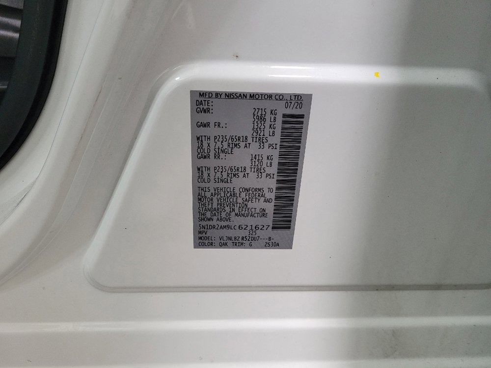 Used 2020 Nissan Pathfinder S AWD/4WD image 33