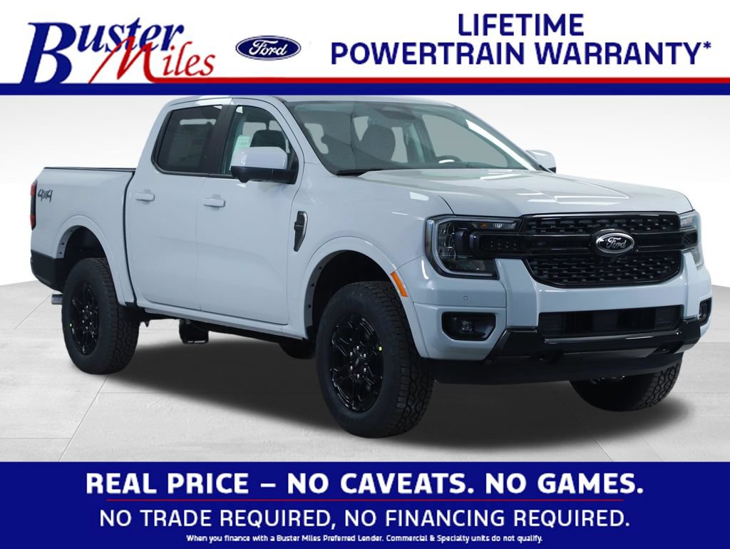 New 2026 Ford Ranger Lariat w/ Black Appearance Package AWD/4WD image 1
