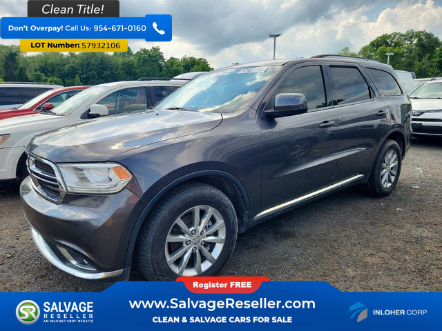 Used 2018 Dodge Durango SXT w/ Quick Order Package 2BB
