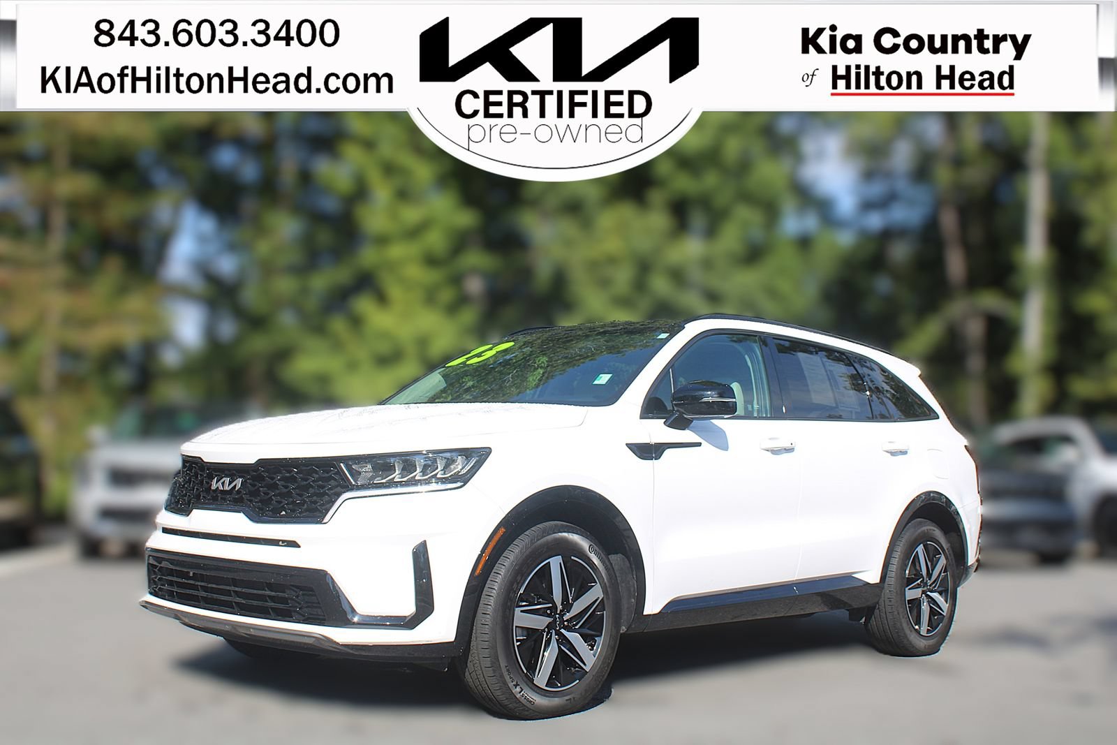 Certified 2023 Kia Sorento S w/ Panoramic Sunroof Package