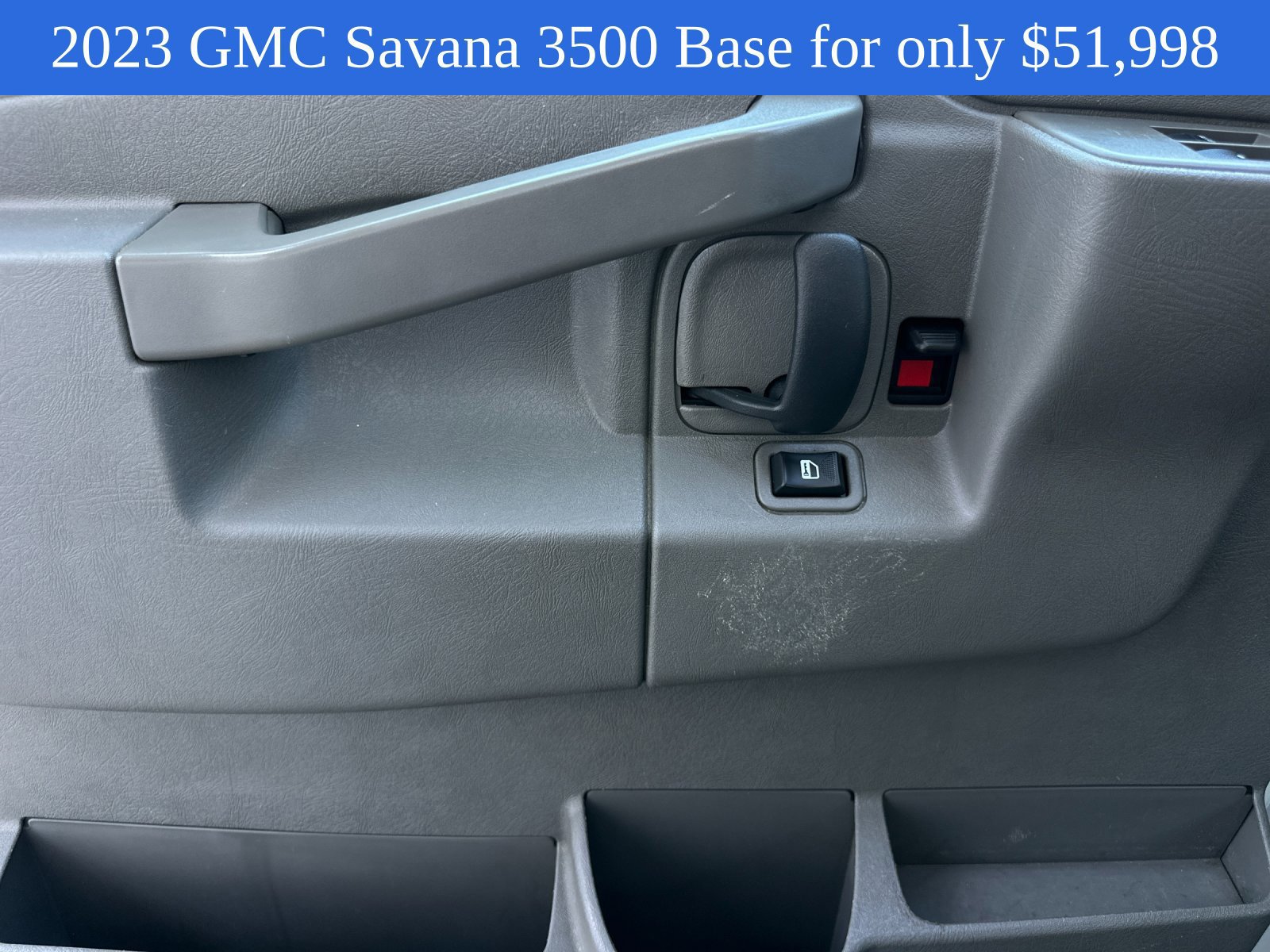 Used 2023 GMC Savana 3500 w/ Power Convenience Package RWD image 12