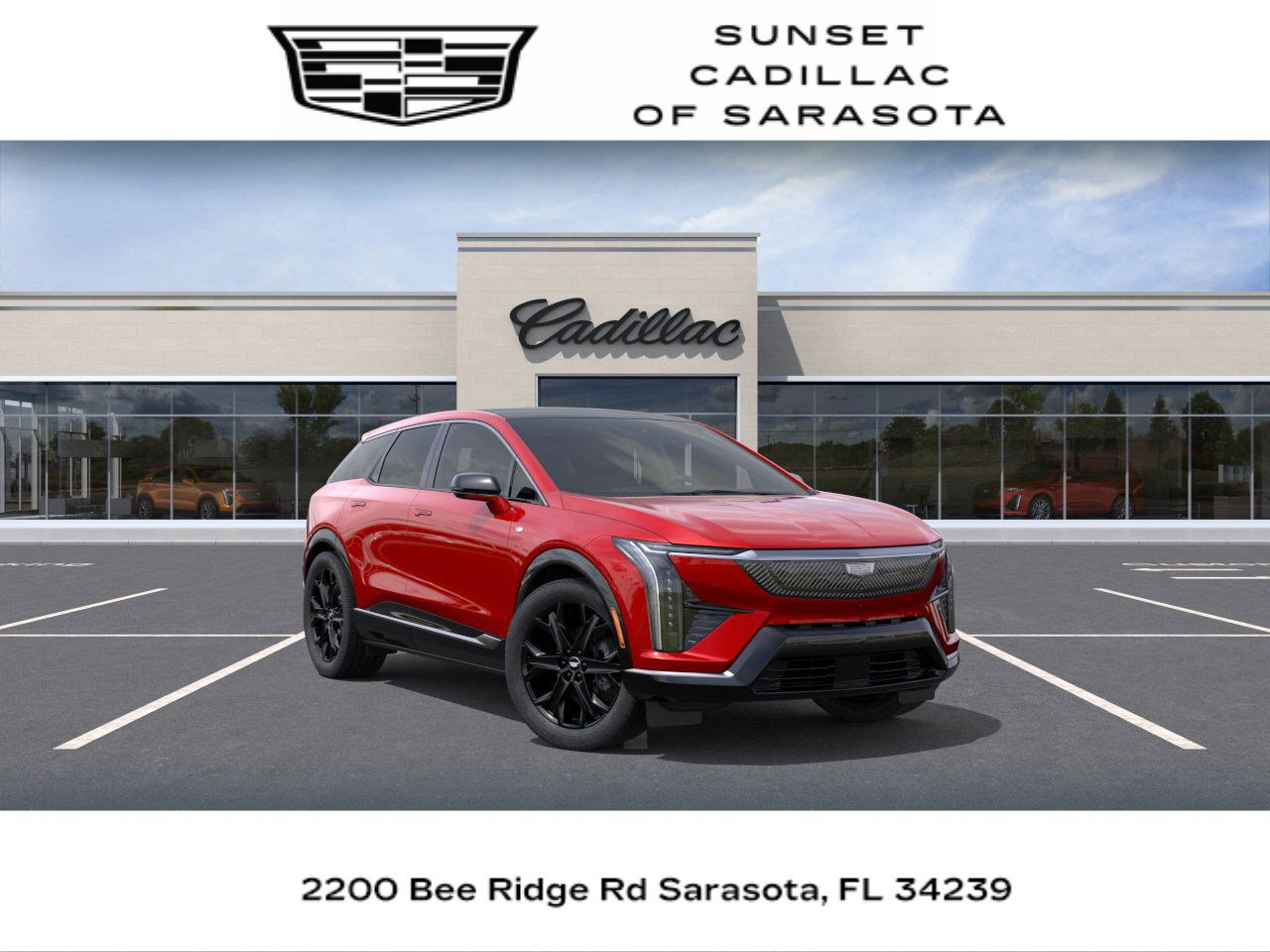 New 2025 Cadillac Optiq Luxury 1 w/ LPO, ONYX Package