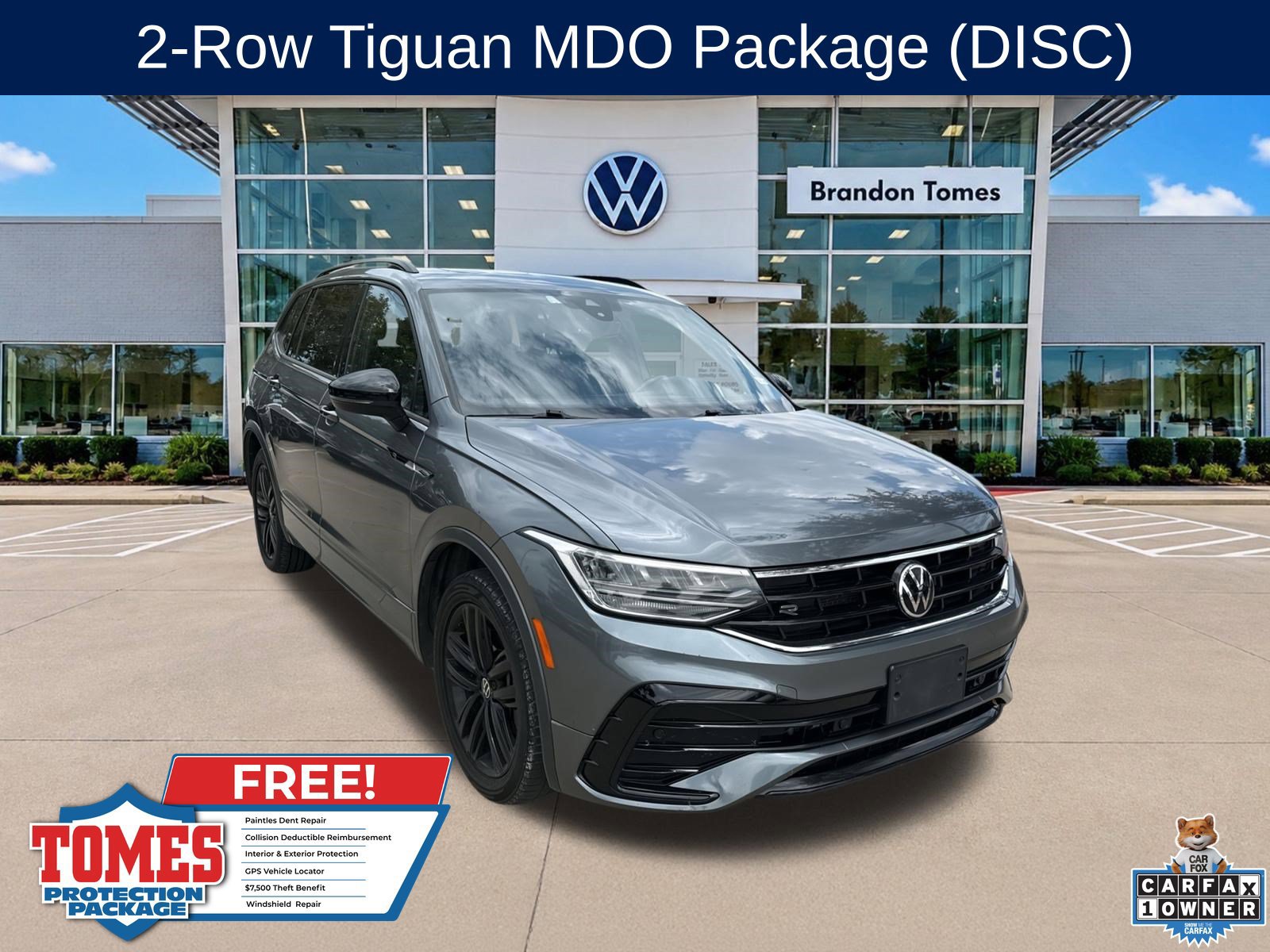Used 2022 Volkswagen Tiguan SE R-Line FWD image 1