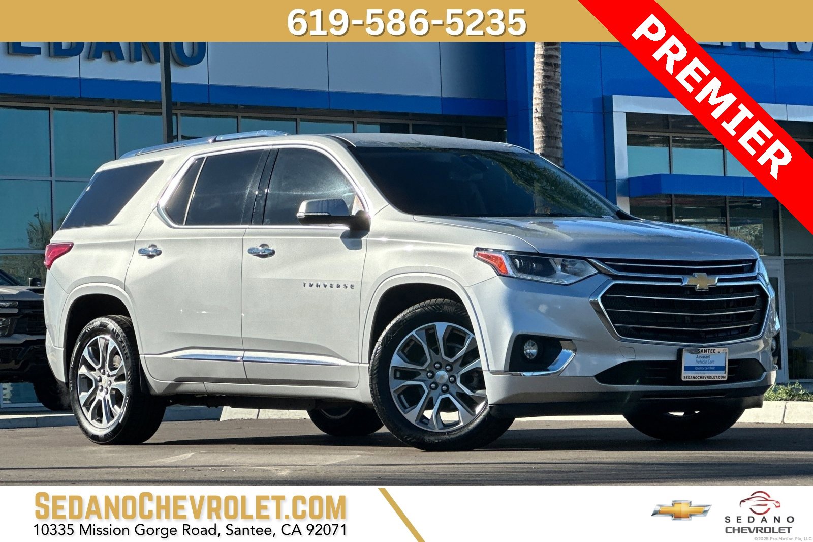 Used 2021 Chevrolet Traverse Premier
