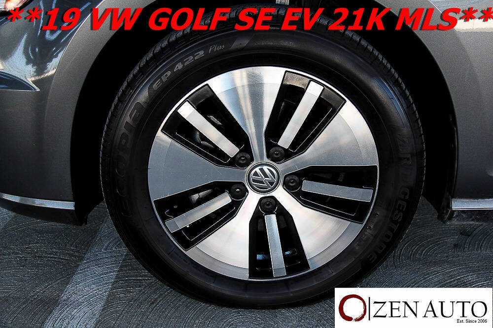 Used 2019 Volkswagen e-Golf SE w/ Driver Assistance Package image 46
