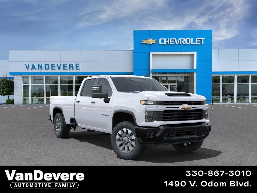 New 2025 Chevrolet Silverado 2500 Custom w/ Custom Value Package AWD/4WD video 1