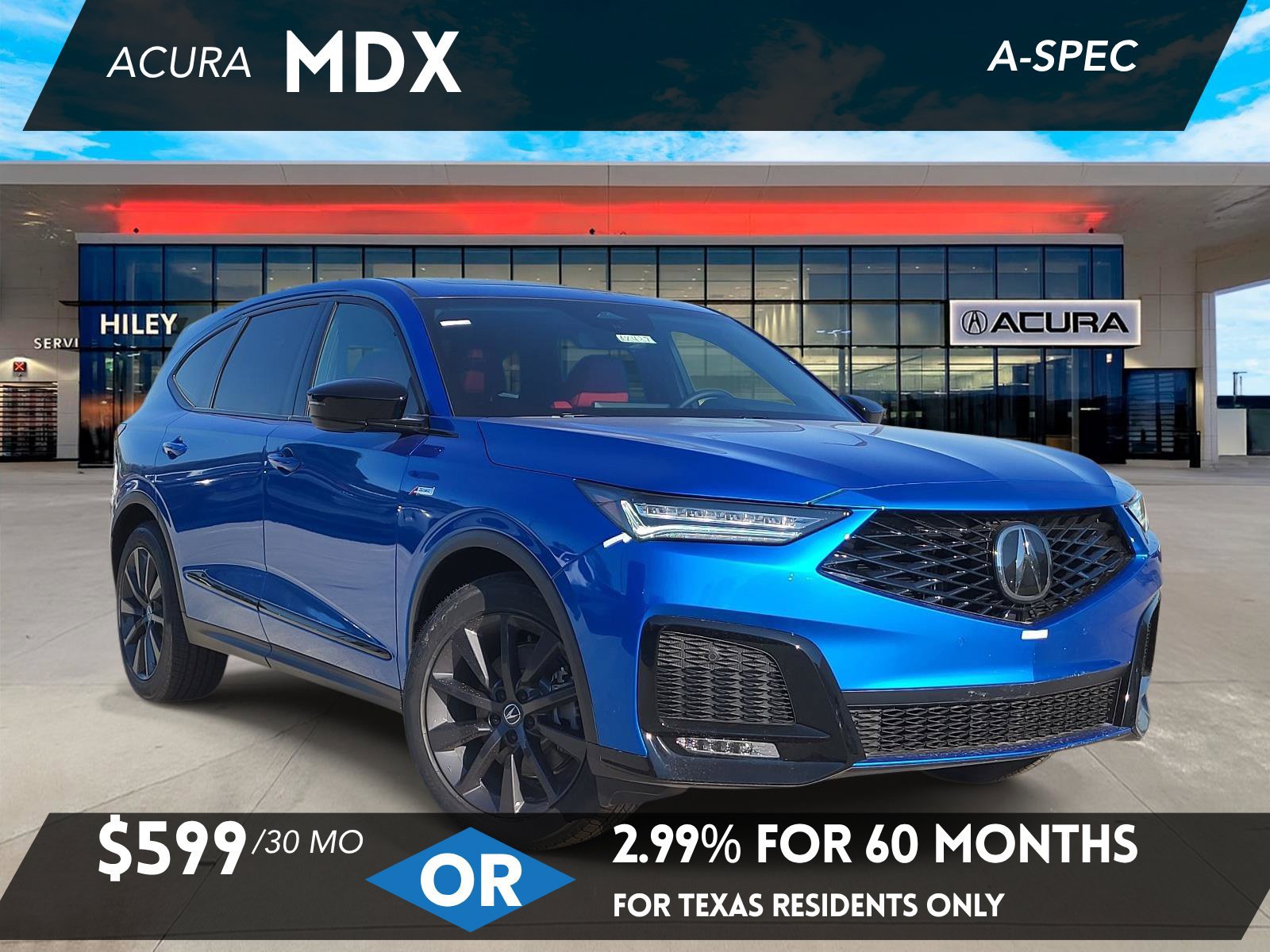 New 2026 Acura MDX A-Spec AWD/4WD image 1