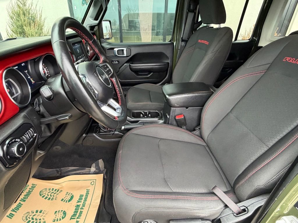 Used 2021 Jeep Wrangler Unlimited Rubicon w/ Steel Bumper Group AWD/4WD image 11