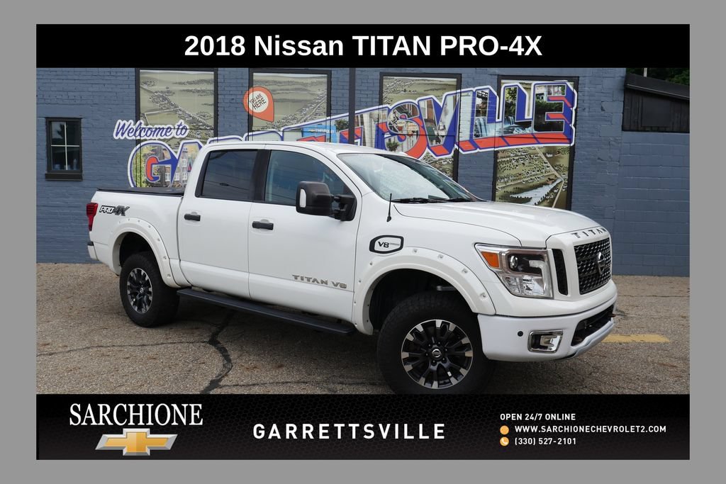 Used 2018 Nissan Titan PRO-4X AWD/4WD video 1
