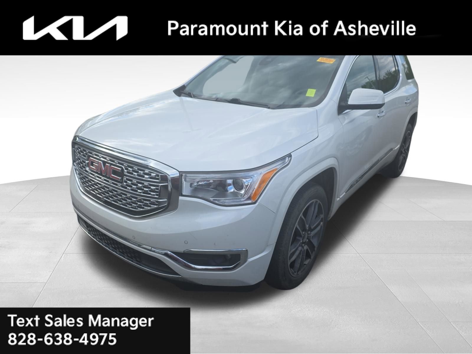 Used 2019 GMC Acadia Denali w/ Technology Package