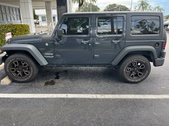 Used 2017 Jeep Wrangler Unlimited Sport w/ Quick Order Package 24S AWD/4WD image 4