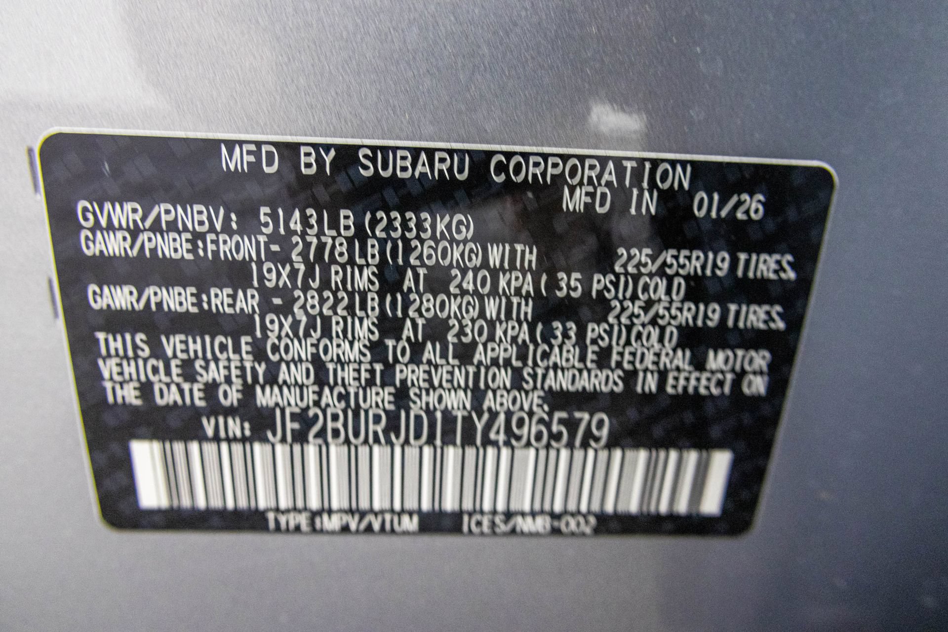 Used 2026 Subaru Outback Touring XT AWD/4WD image 59