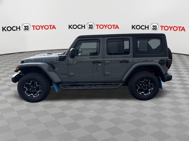 Used 2021 Jeep Wrangler Unlimited Rubicon 4xe w/ Cold Weather Group AWD/4WD image 4