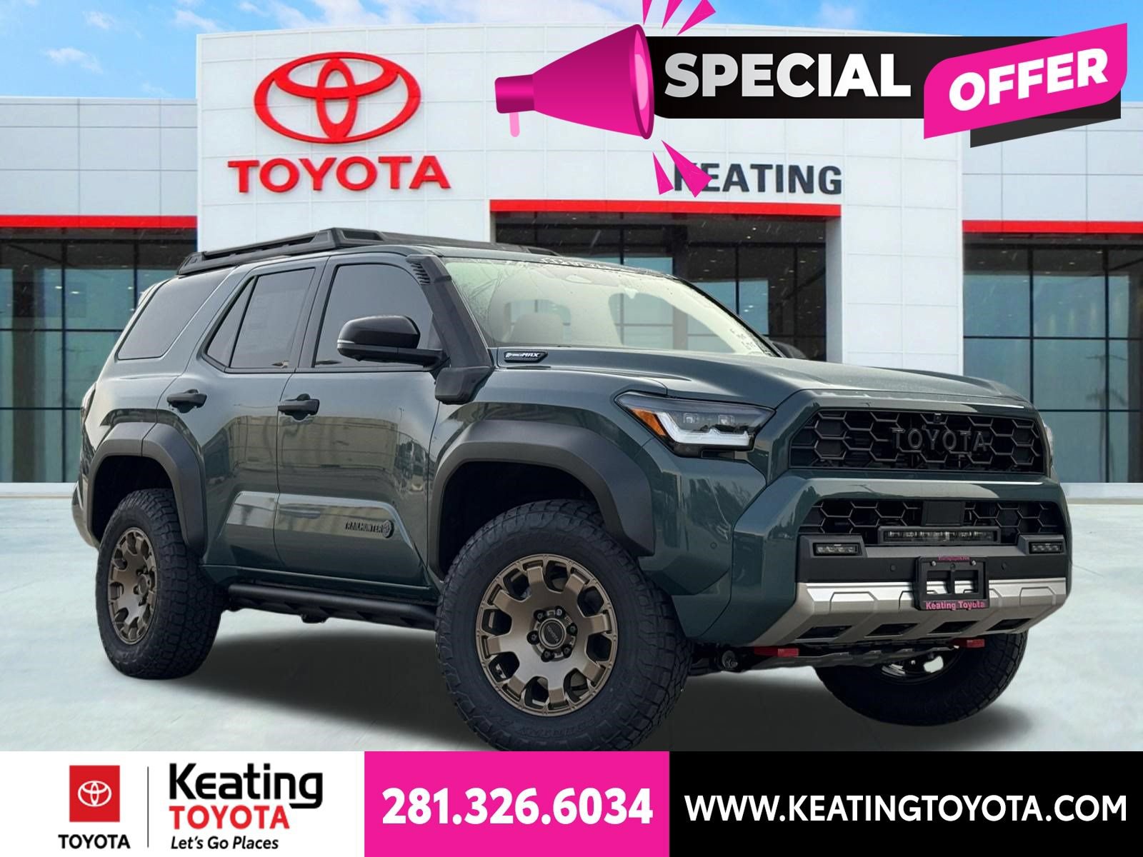 New 2026 Toyota 4Runner Trailhunter AWD/4WD image 1