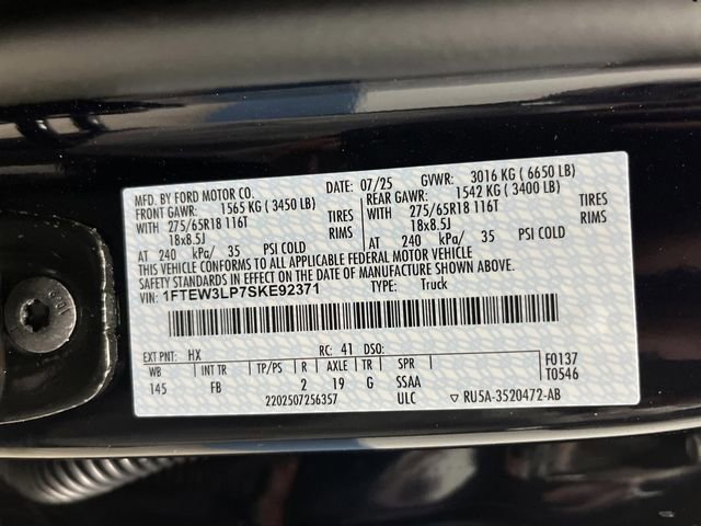 Used 2025 Ford F150 XLT w/ Equipment Group 302A MID image 44