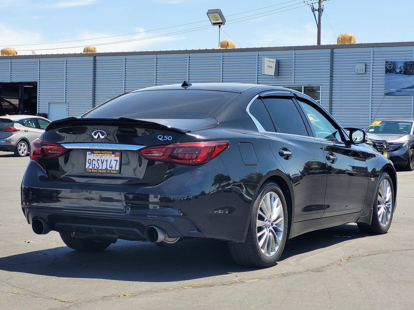 Used 2020 INFINITI Q50 Luxe w/ Cargo Package RWD image 4
