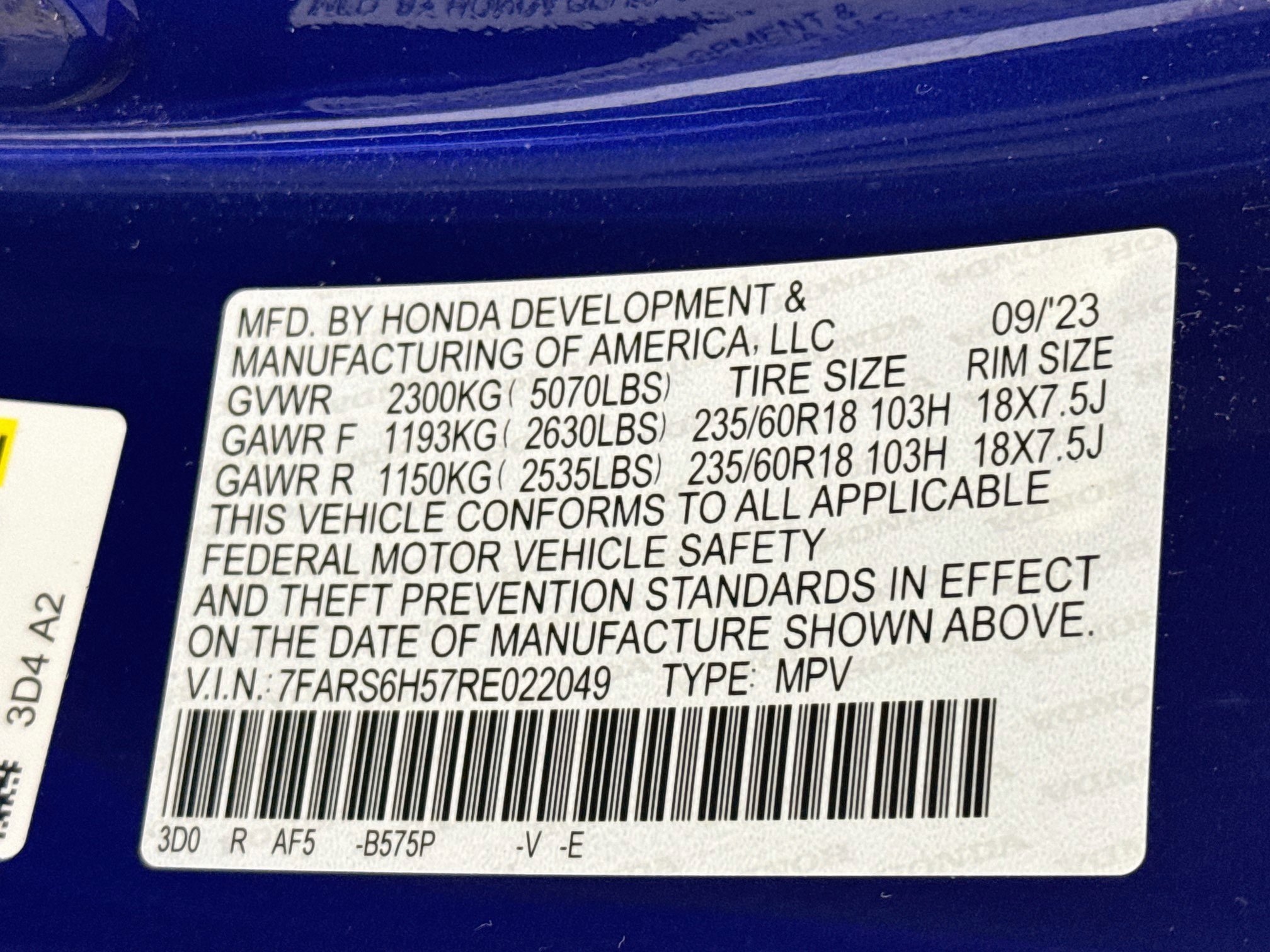 Certified 2024 Honda CR-V Sport image 31