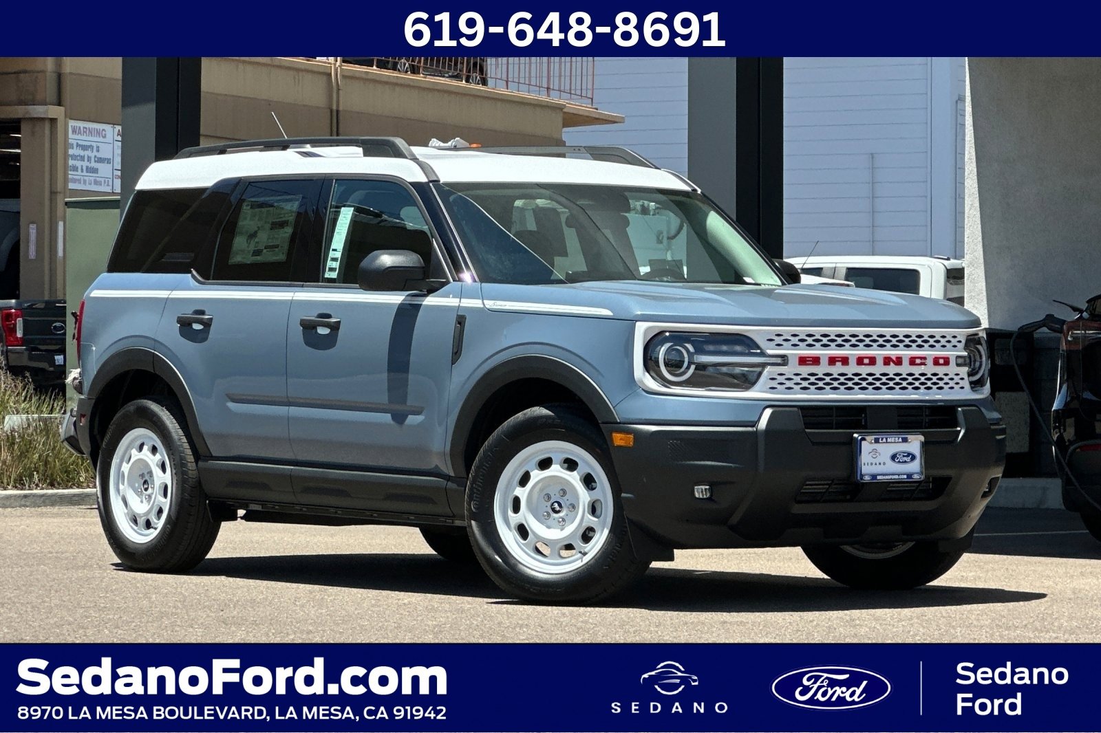 New 2025 Ford Bronco Sport Heritage w/ Convenience Package