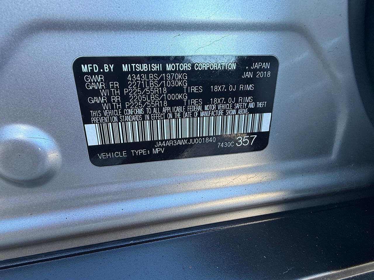 Used 2018 Mitsubishi Outlander Sport SE image 14