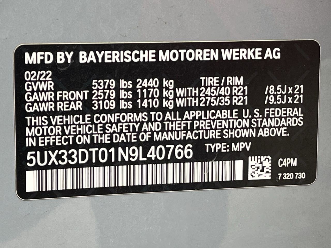 Used 2022 BMW X4 xDrive30i AWD/4WD image 30