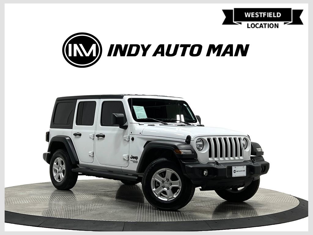 Used 2021 Jeep Wrangler Unlimited Sport image 1