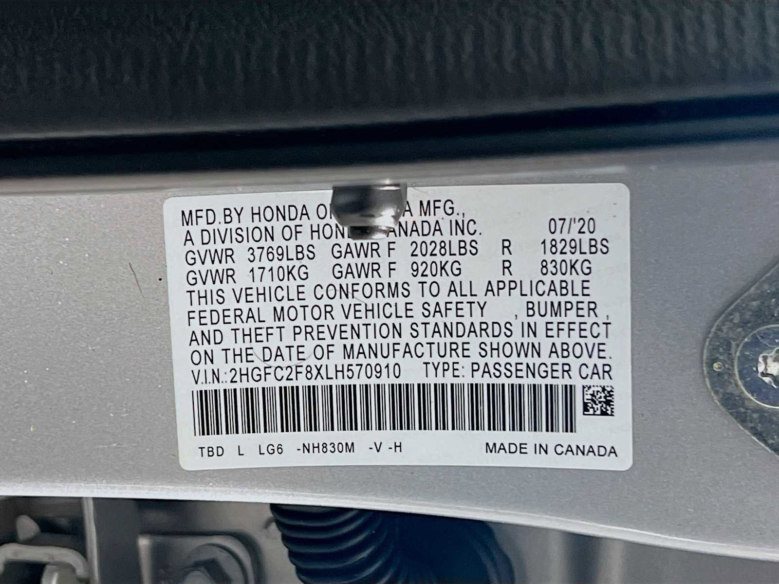 Used 2020 Honda Civic Sport image 30