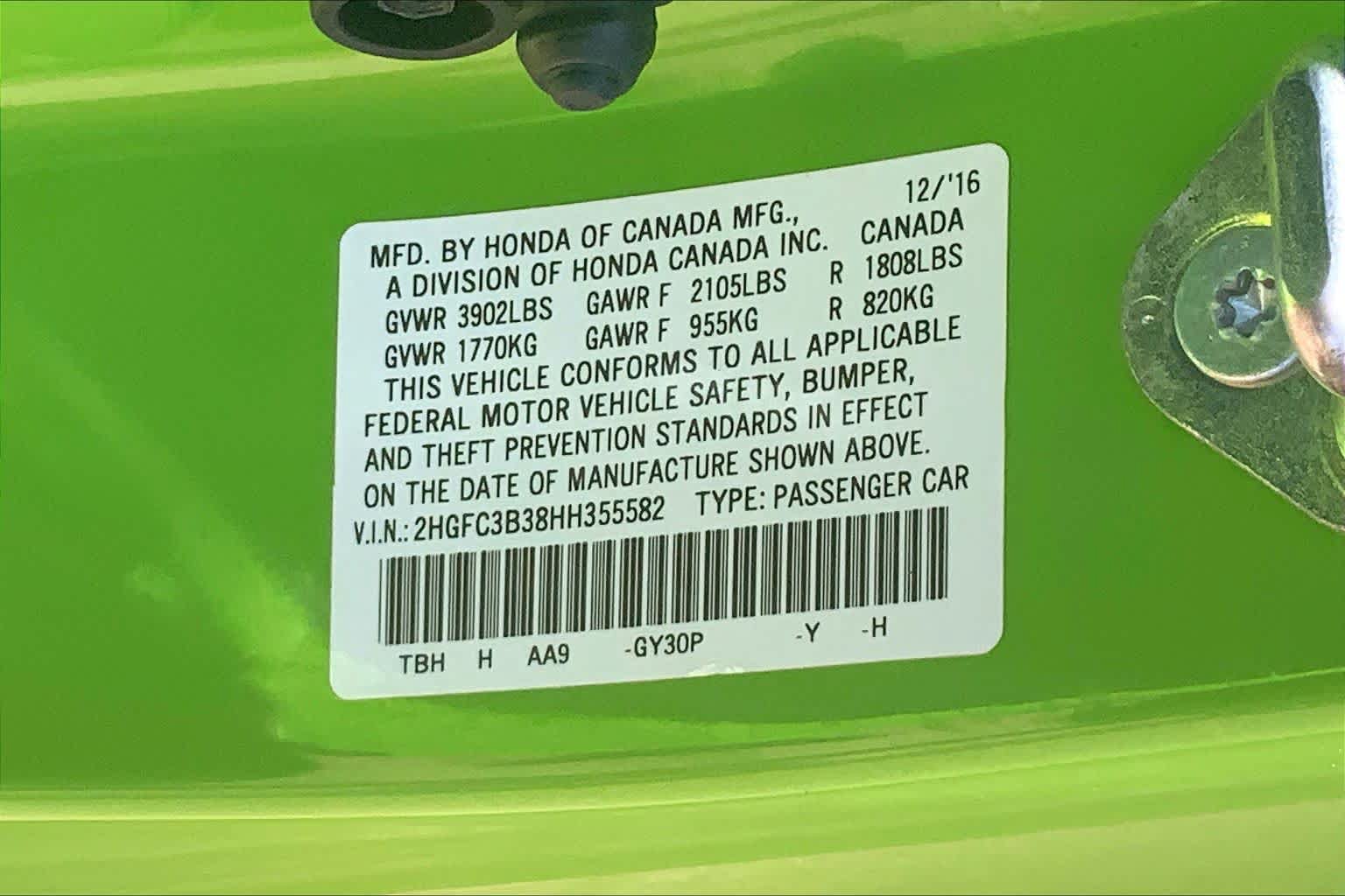 Used 2017 Honda Civic EX-T image 37