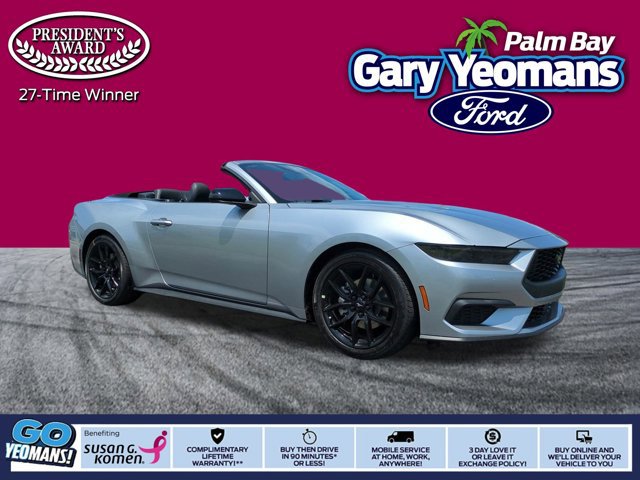 New 2025 Ford Mustang Convertible w/ Mustang Nite Pony Package