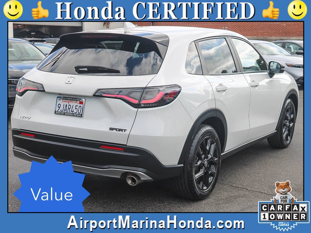 Certified 2024 Honda HR-V Sport image 8
