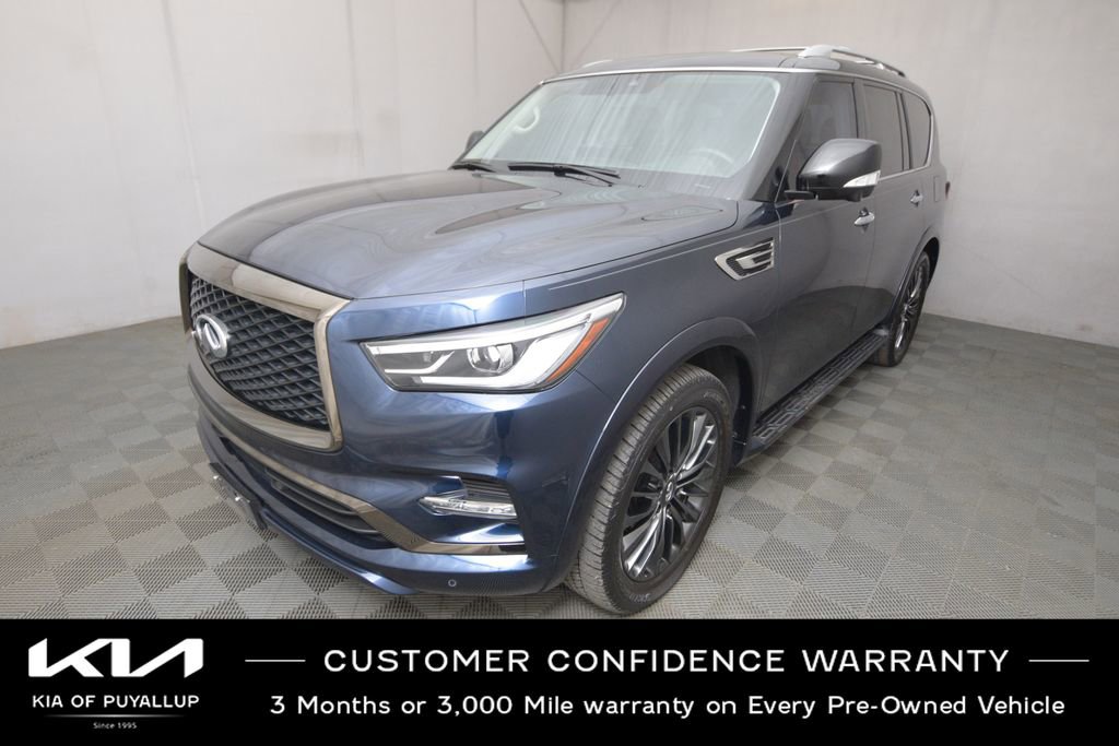 Used 2022 INFINITI QX80 Premium Select w/ Cargo Package video 1