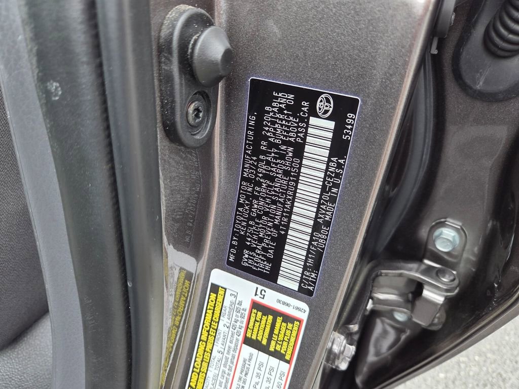 Used 2024 Toyota Camry LE w/ Convenience Package image 16